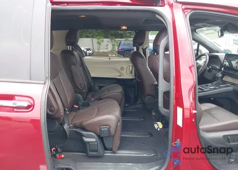 2021 Toyota Sienna Platinum из США, поврежденный, VIN 5TDERKECXMS016865